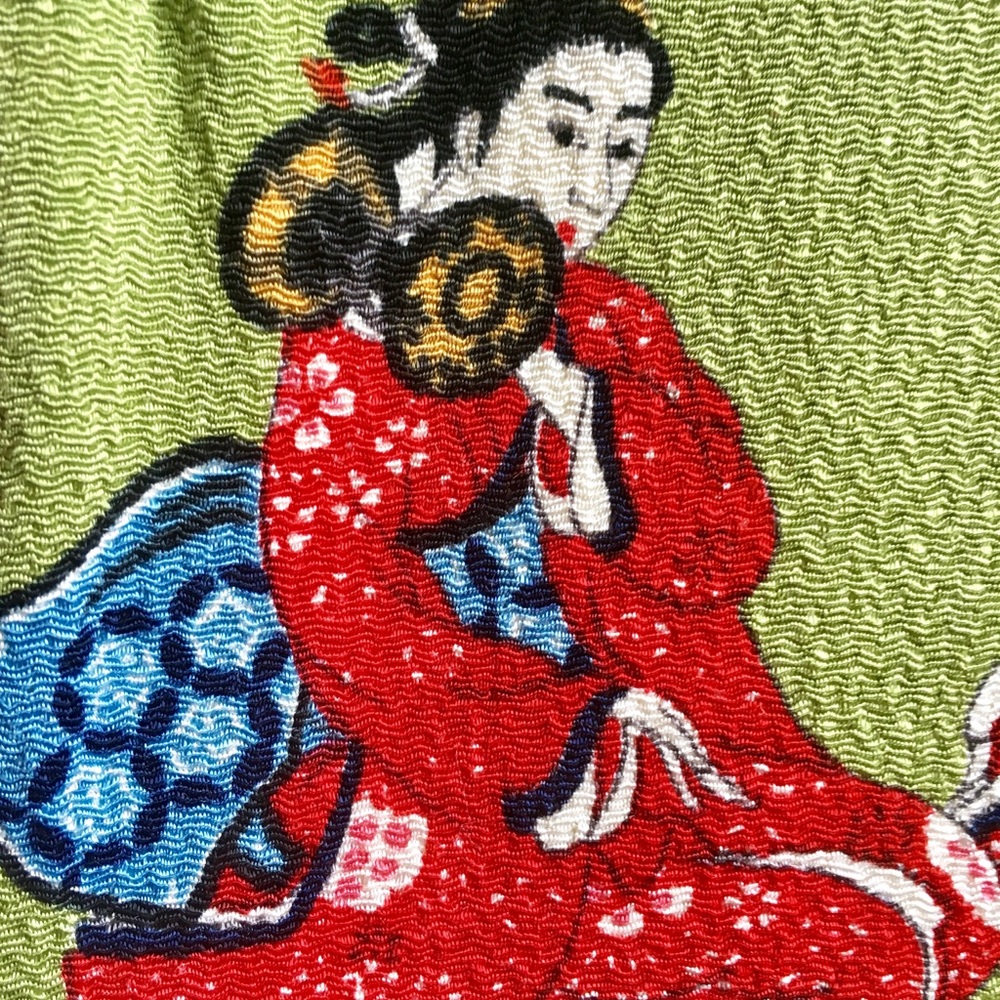 Japanese Geisha Drawstring Bag - Picture 4 of 8